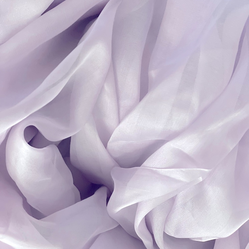 Lilac Silk Chiffon🤍💜
